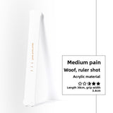 Punishment Training SM Props Acrylic Ruler Spanker Erotic Leather Spanker SP Leather Whip Pointer Alternative Adult Products