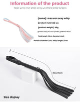 Alternative Erotic SM Props Female Slave Training Sexual Punishment SP Whip Macaron Erotic Whip SM Adult Products