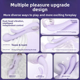 Soft Vibrator Dual Vibrator Insertion G-Spot Masturbator for Women Adult Sex Toys Customizable