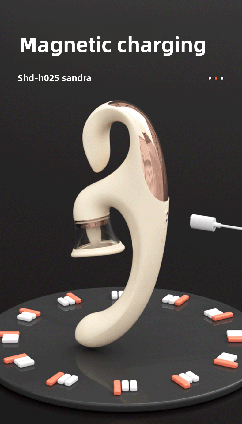 Hot-Selling Sucking Tongue Licking Vibrator for Women Strong Vibration Multi-Functional Female Masturbator Adult Sex Toy Masturbation Stick