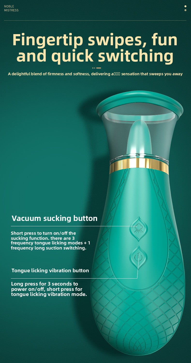 Tongue Licking Device Clitoral Stimulation Sucking Female Products Sex Toys Female Masturbator Female Orgasm Licking Device