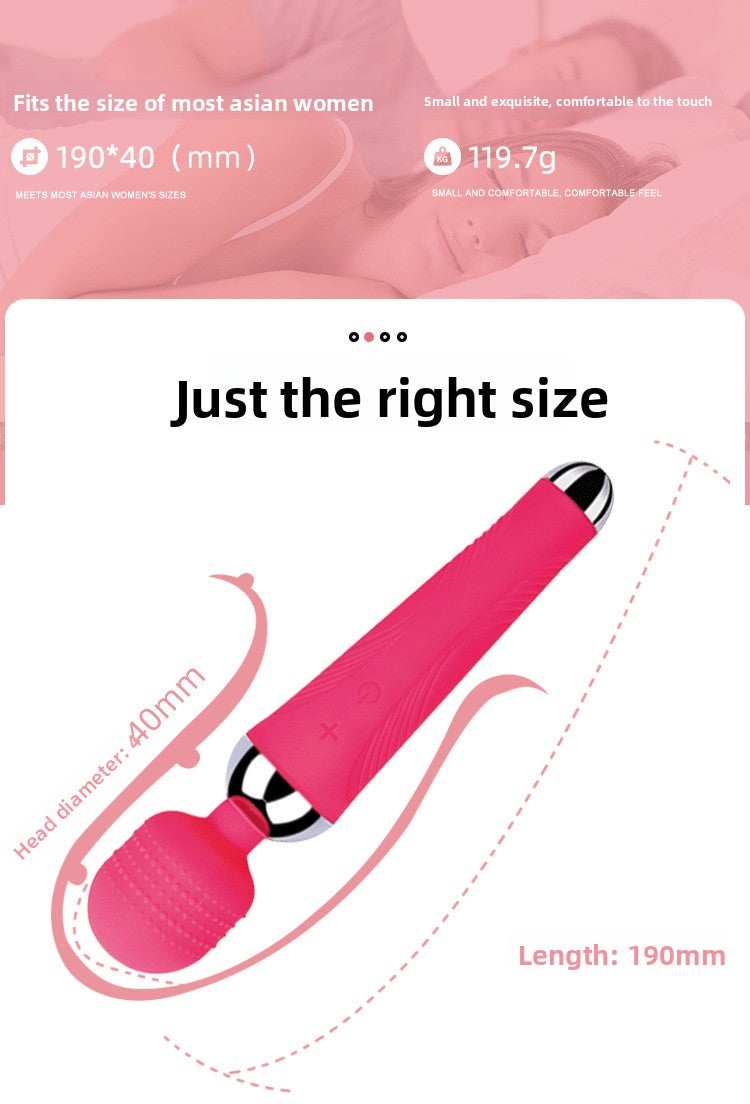 Female Vibrating Massager Masturbation Orgasm AV Vibrator Adult Couple Sex Toys