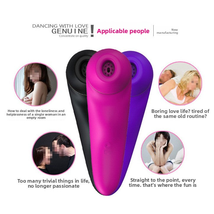 Female Instant Vibrating Sucking Masturbator Vibrating AV Massager Adult Products Erotic