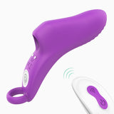 Intimate Finger Vibrator Female Masturbator G-spot Vibrating Finger Sleeve Female Masturbation