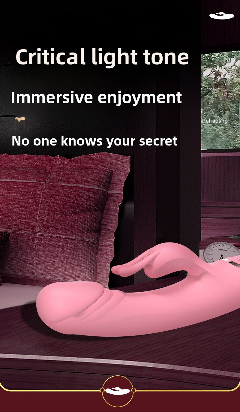 Cross-Border Hot-Selling Multi-Frequency Rabbit G-Spot Instant Vibrating Massager Enchanting Masturbator Female Adult Products Direct Supply