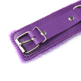 Hot Selling SM Props Lychee Pattern Sexy Handcuffs SM Training Bondage Plush Handcuffs Alternative Adult Products