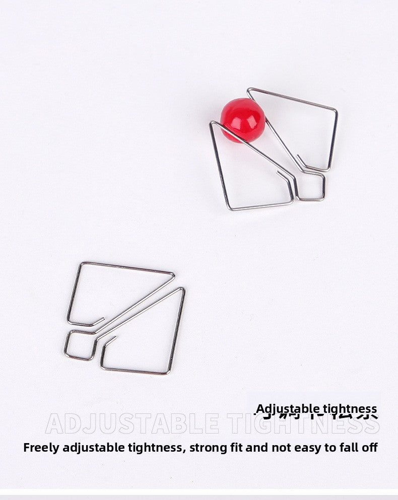 Female SM Props Erotic Nipple Clamps Female Slave Training Invisible Nipple Clamps for Outdoor Use