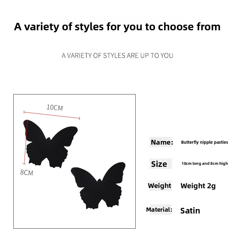 SM Sex Toys Butterfly Invisible Nipple Pasties for Women Disposable Nipple Covers Adult Products Props One Piece Dropshipping