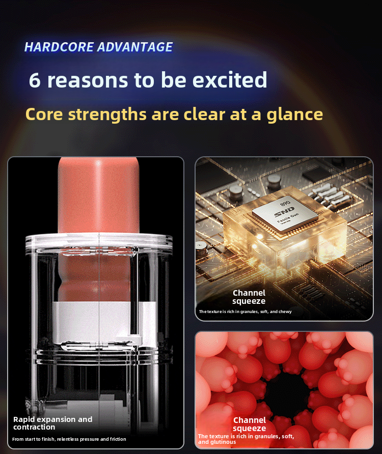 Realistic Telescopic Clip Suction Cup for Adults, Realistic Model of Big Buttocks, Adult Sex Toys for Exercise