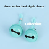 Sex Toys SM Props Silicone Nipple Clamps Rubber Bands Nipple Binders for Women Teasing Restraint Nipple Clips