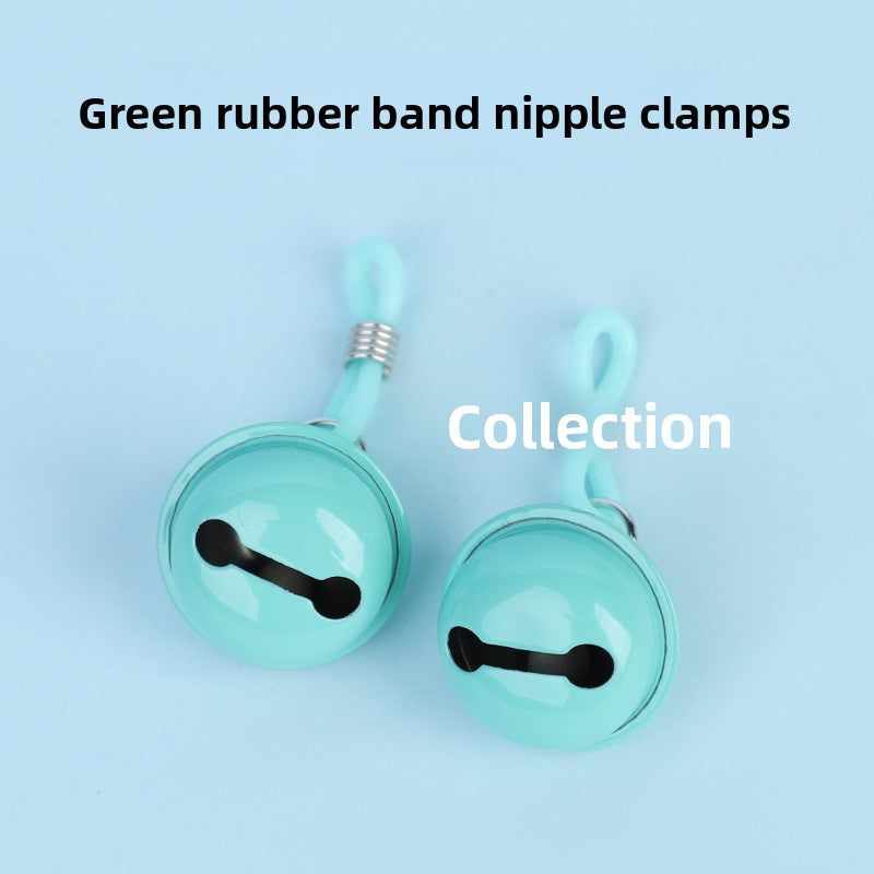 Sex Toys SM Props Silicone Nipple Clamps Rubber Bands Nipple Binders for Women Teasing Restraint Nipple Clips