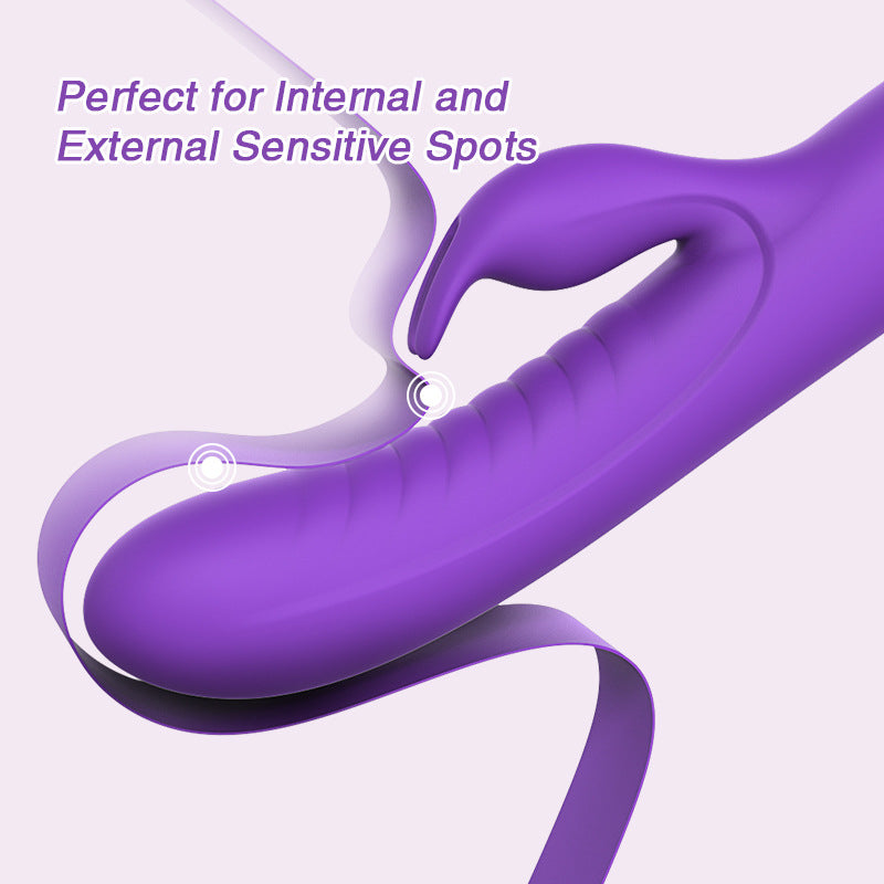 G-spot Massager Rabbit Vibrator Female Masturbator Buckle Swing Adult Sex Toys