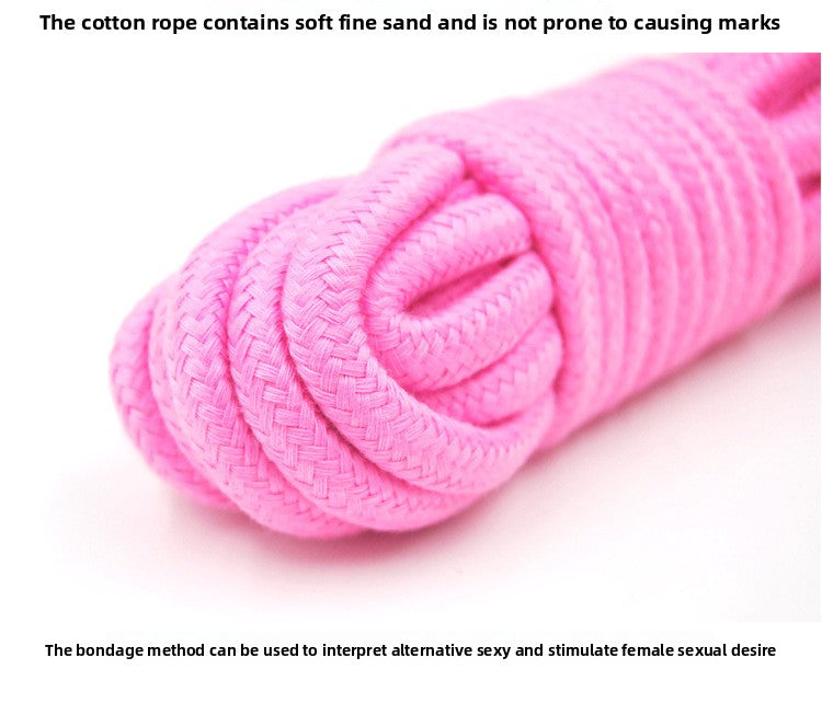 SM Sex Toys SM Bondage Cotton Rope 10m 20m Sex Bondage Rope Adult Sex Products Alternative Sex Toys