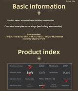 Sexy Lingerie Open Crotch Passion Set Transparent Temptation Sexy Stockings One-piece Fishnet Uniform