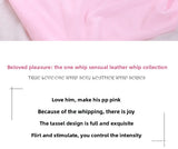 Alternative SM Adult Products Passion Tools Erotic Female Training Leather Queen Whip Game Small Whip