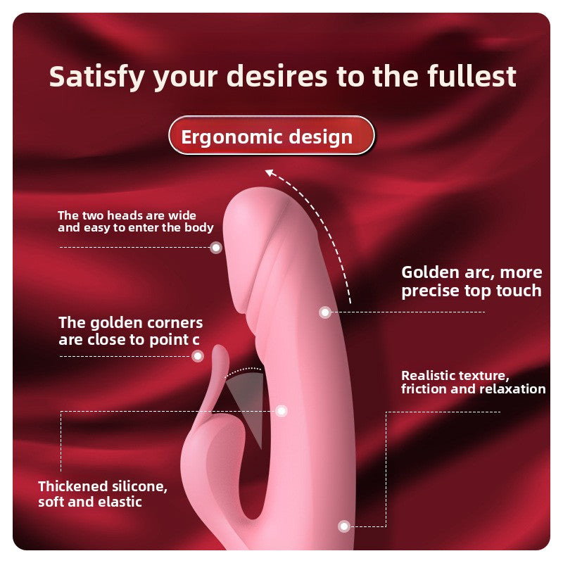 Cross-Border Hot-Selling Multi-Frequency Rabbit G-Spot Instant Vibrating Massager Enchanting Masturbator Female Adult Products Direct Supply