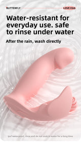 Butterfly Wearable Vibrator Remote Control Masturbator Female Toy Adult Product Vibrator Insertion