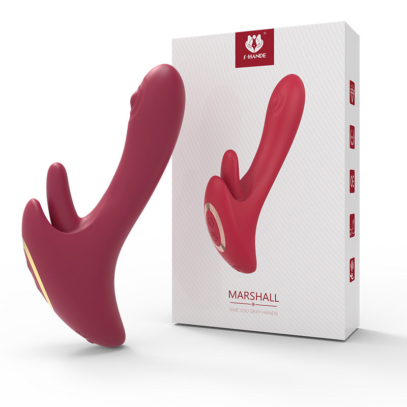 Tongue Licking Vibrator Insert Body Patting Female Masturbator Adult Toys Supplies Female Masturbation Sex Toys