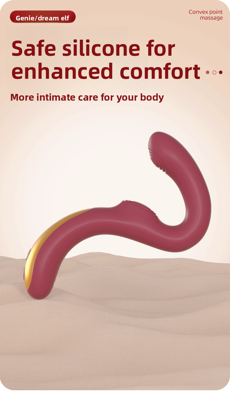 Foreign Trade G-Spot Vibrator Insertion Clitoral Dual Thrusting Female Adult Products High-End Handheld Adult Toys