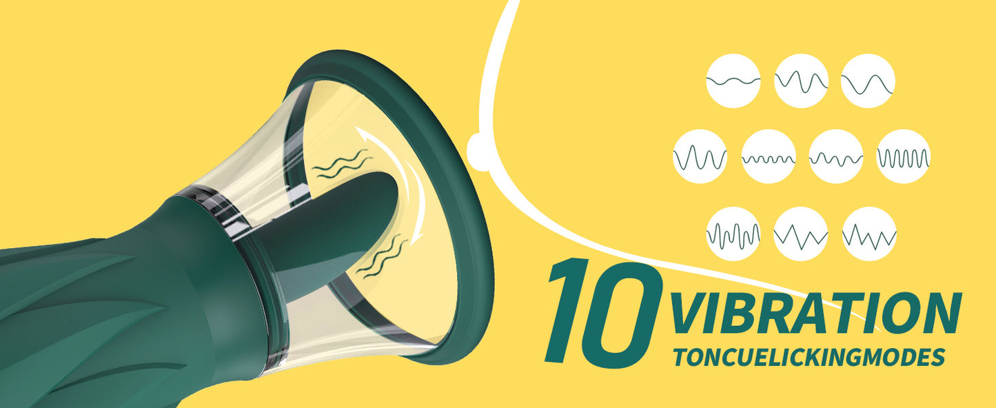 Licking Device Breast Sucking Massager Masturbation Female Tongue Licking Vibrator Sex Toys Female Toys