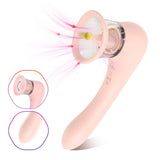 Vibrator Insertable Masturbator External Vagina Sucking Tongue Licking Vibrating Adult Toy Female Vibrator