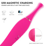 Trendy Pen High Frequency Clitoral Vibration Massager G-Spot Wand Masturbation Wand