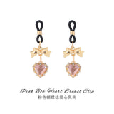 SM Sex Toys for Women Masturbation Toys Erotic Clitoral Clips Torture Training Bowknot Heart-shaped Nipple Clips Nipple Binders