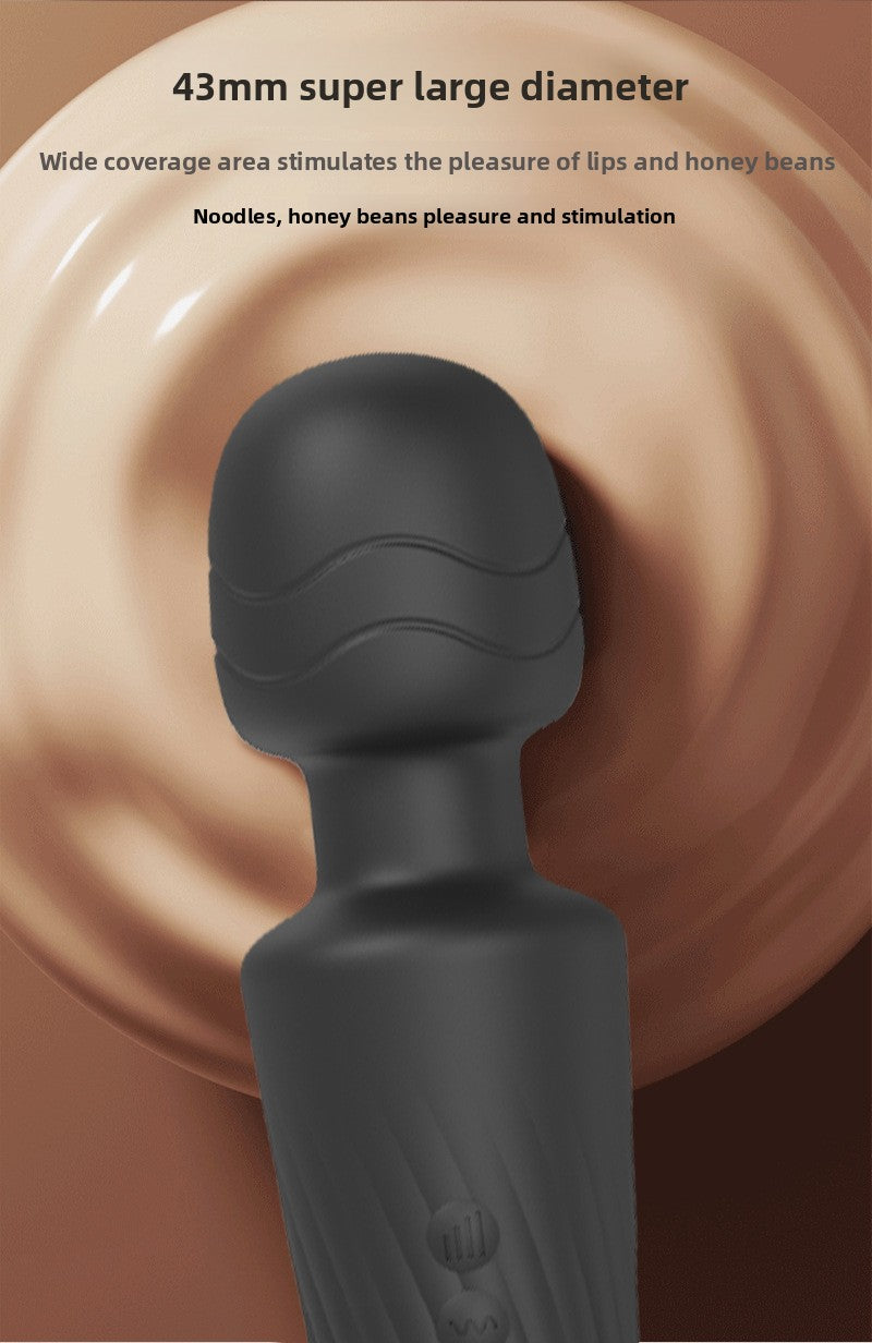 Cross-border AV Vibrator Female Masturbation Massager Clitoral Stimulation Adult Sex Toys Silicone