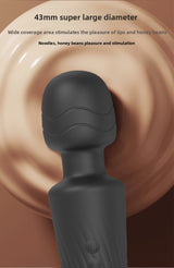 Cross-border AV Vibrator Female Masturbation Massager Clitoral Stimulation Adult Sex Toys Silicone