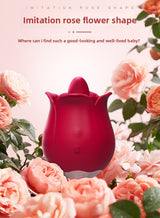 Rose Tongue Licking Vibrator Female Masturbator Orgasm Adult Toy Vibrator