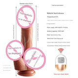 Dildo Electric Telescopic Dildo Simulation Dildo Dildo Female Masturbator Adult Supplies Vibrator