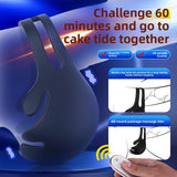 Semen Locking Ring Male Masturbator Testicle Trainer Penis Sleeve Adult Products Semen Locking Vibrating Ring