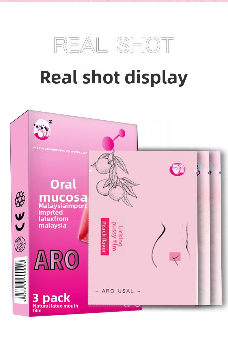 Fruity Oral Sex Mask for Men and Women, Cunnilingus Mask for Couples, Intimate Flirting Tool, Adult Sex Toys