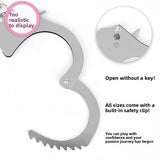 SM Props Couple Bondage Restraint Toys Erotic Handcuffs SM Torture Tools Plush Handcuffs with Keys Adult Products