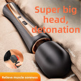 Strong Vibration Shoulder and Neck Massager Muscle Relaxation Female High Frequency Vibration Electric Full Body Meridian AV Massager