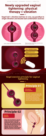 Postpartum Vibration Kegel Ball Packaging Gift Private Part Shrinkage Pelvic Floor Muscle Trainer