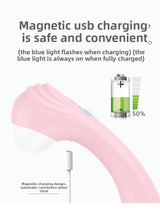 10 Frequency Suction Vibrator USB Magnetic Charging Suction Device No Hole Suction Vibrator for Women