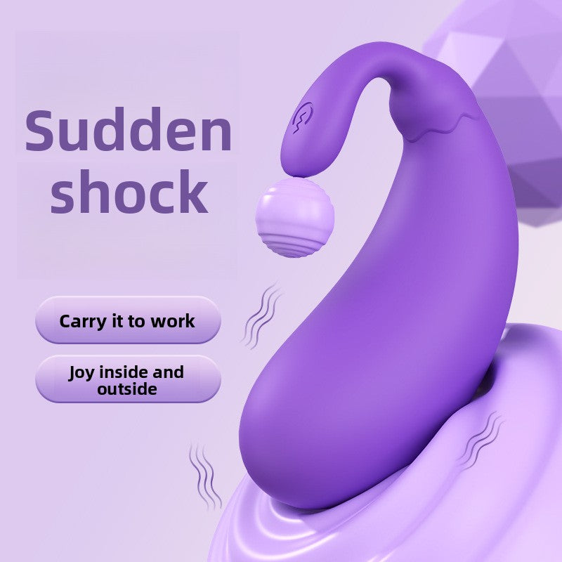 Remote Control Vibrator Egg Full Coverage Wearable Vibrator for Women Dual Point