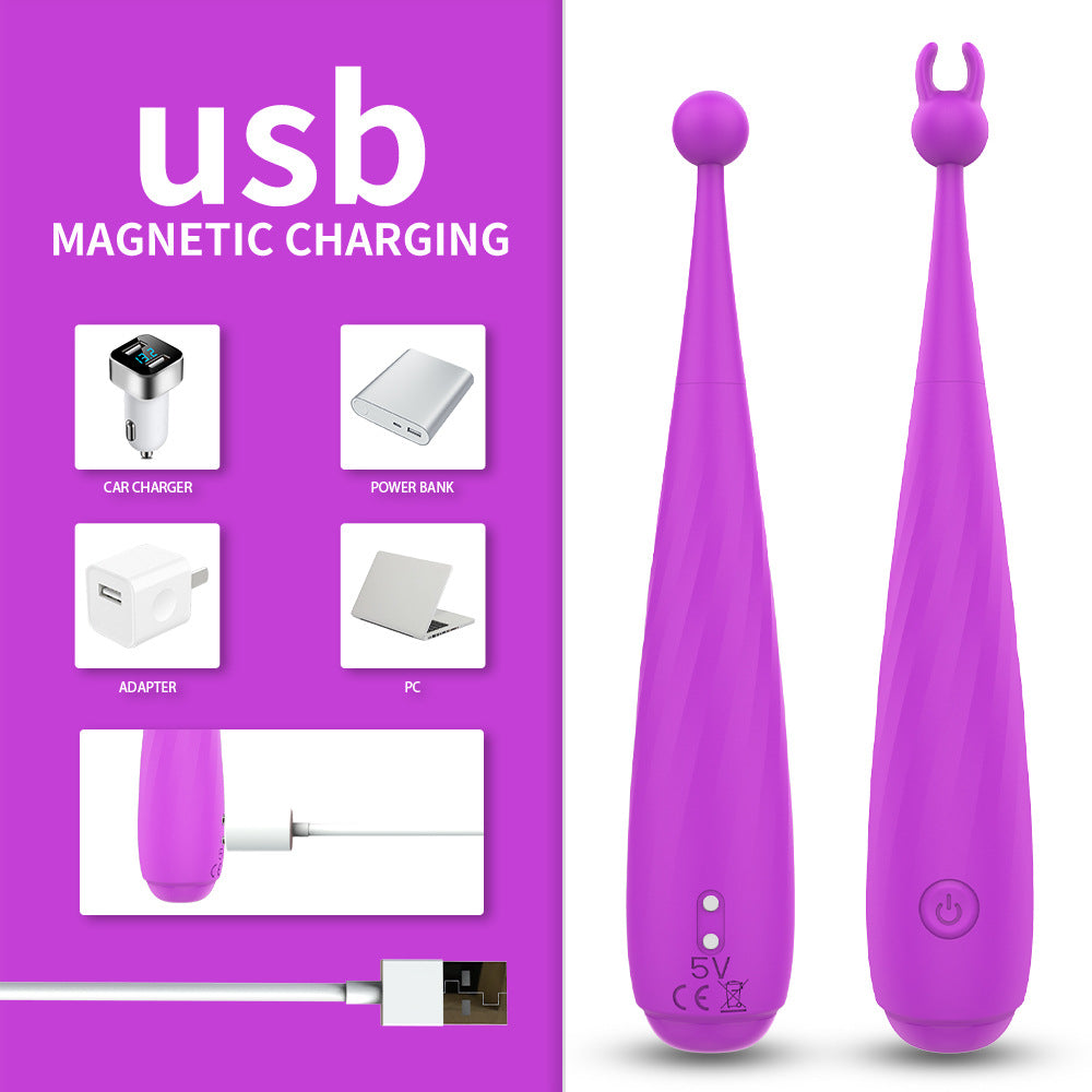 Trendy Pen High Frequency Clitoral Vibration Massager G-Spot Wand Masturbation Wand