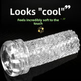 Transparent Airplane Cup Male Sucking Training Masturbator Adult Toy Inverted Mold Sex Toy