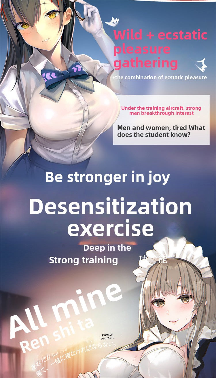 Adult sex toys transparent male masturbator penis exerciser