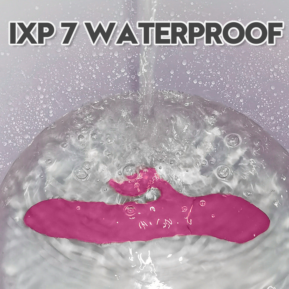 Heating telescopic vibrator strong shock female full-automatic pulse vibrator female adult toy