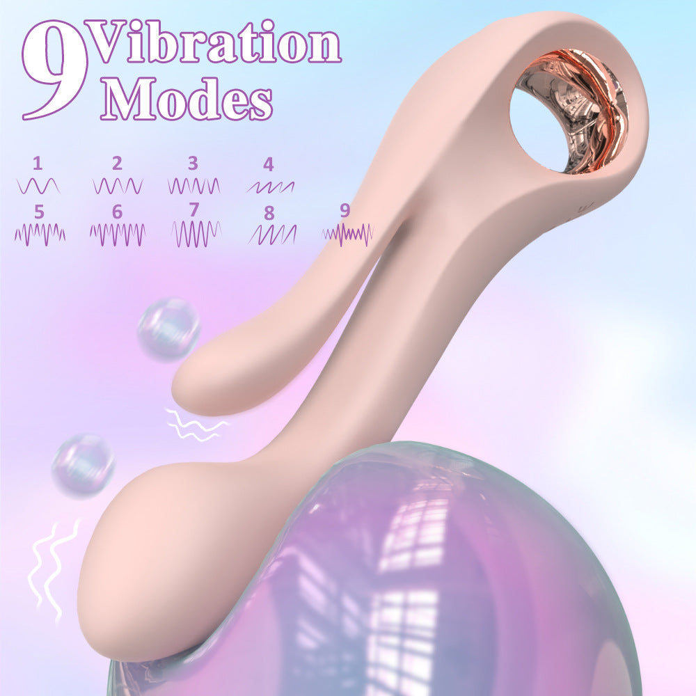 Soft Vibrator Dual Vibrator Insertion G-Spot Masturbator for Women Adult Sex Toys Customizable