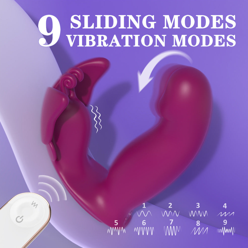 Butterfly Wearable Remote Control Vibrator Female Masturbator Clitoris Stimulation Adult Toy Vibrator for Women Orgasm