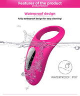 Vibration Ring Resonance Supplies Vibration Ring Unisex Flirting Vibrating Beads Semen Locking Ring Vibrator