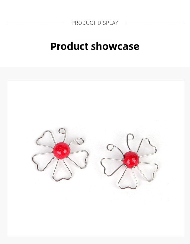 Female SM Props Erotic Nipple Clamps Female Slave Training Invisible Nipple Clamps for Outdoor Use