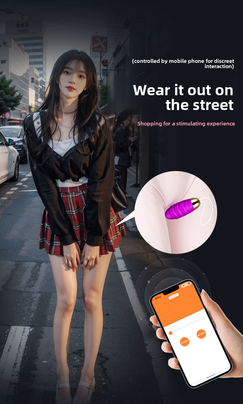 Mobile Bluetooth APP Aimei Smart Wireless Vibrator Female Masturbation Device