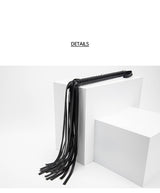 SM Sex Toys Long Handle Whip PVC Three-Nail Loose Whip Punishment Queen Whip Alternative Adult Products