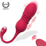 Wireless Remote Control Telescopic Vibrating Egg for Women Silicone Vibrating Massager Adult Sex Toys