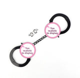 SM Props Couple Bondage Restraint Toys Erotic Handcuffs SM Torture Tools Plush Handcuffs with Keys Adult Products